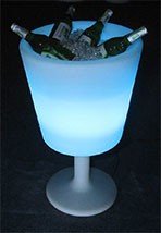 illuminated ice tub round