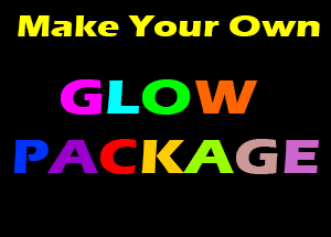 Make your own glow package