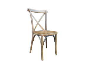 Cross back chair hire
