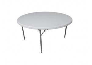 Folding Round table - 5ft