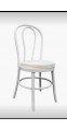 Ex-Hire: Wooden Bentwood chair: White